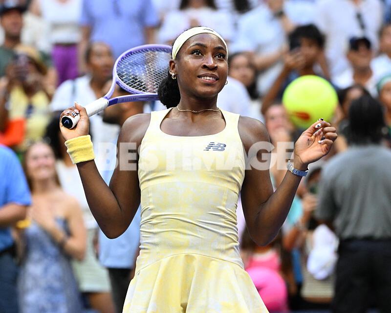 Coco Gauff, Alexander Zverev...lors de l'US Open de tennis à New York