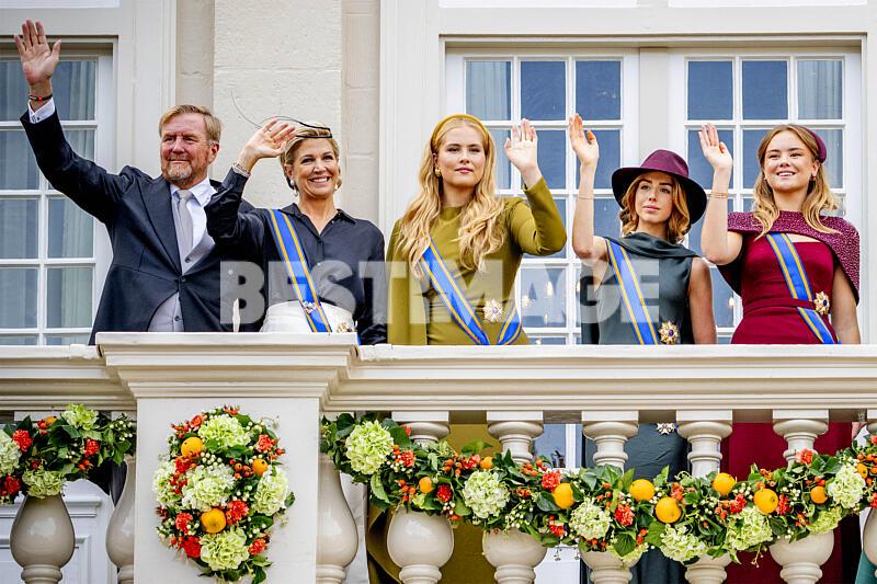 La famille royale des Pays-Bas célèbre le 